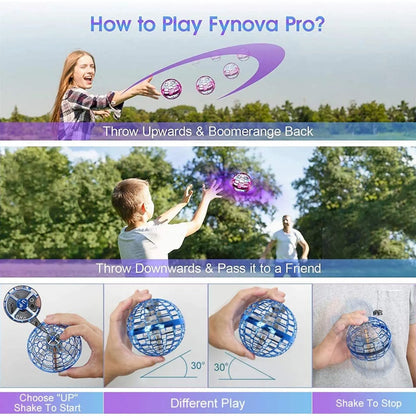 Flying Orb Ball - Hand-Controlled Boomerang Hover Toy for Teens - Perfect Gift
